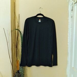 Hanes cool dri men's long sleeve tees size Large